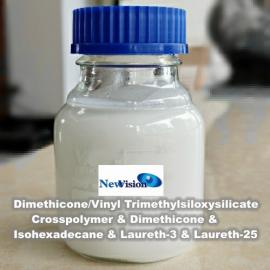 Dimethicone/vinyl trimethylsiloxysilicate Crosspolymer (and) dimethicone (and) Isohexadecane (and) Laureth-3 (and) Laureth-25
